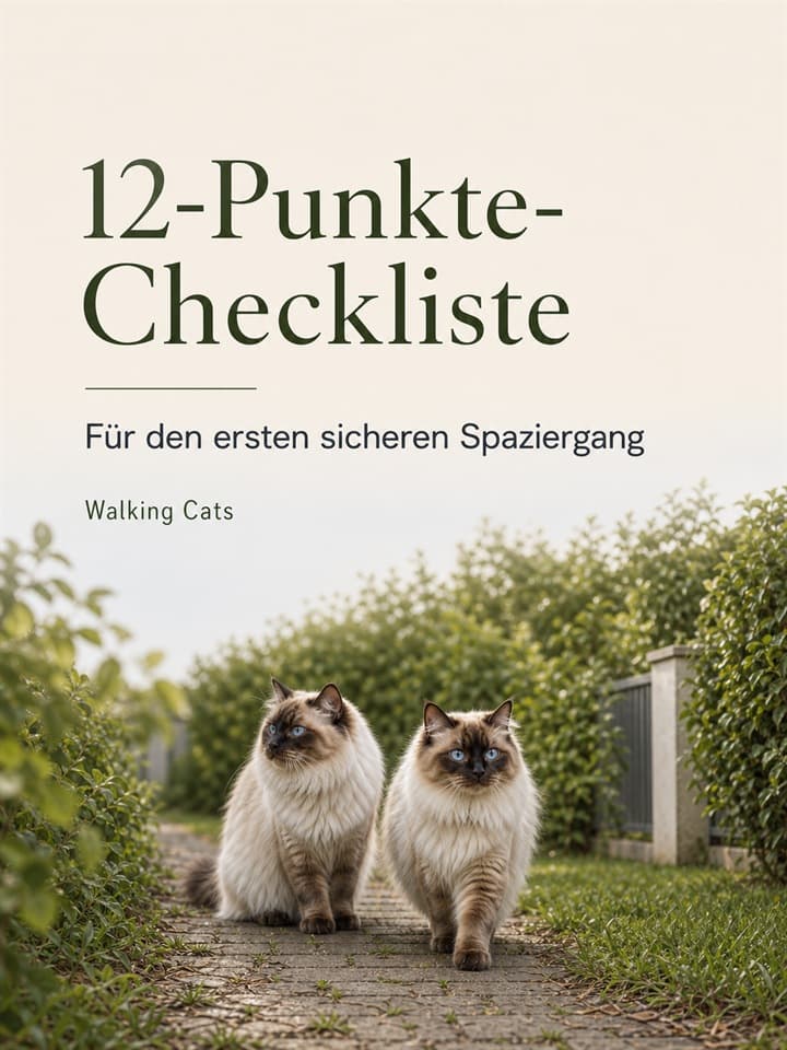 Cover der 12-Punkte-Checkliste für den ersten sicheren Spaziergang